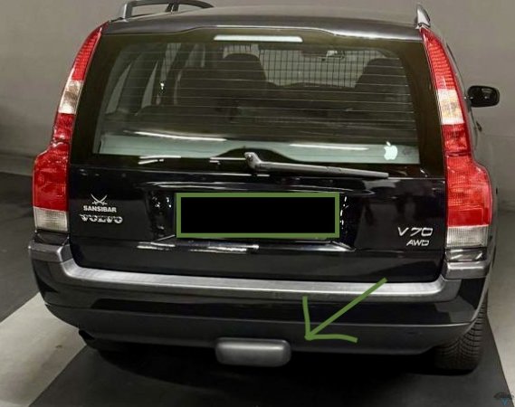 Abdeckung abnehmbare AHK